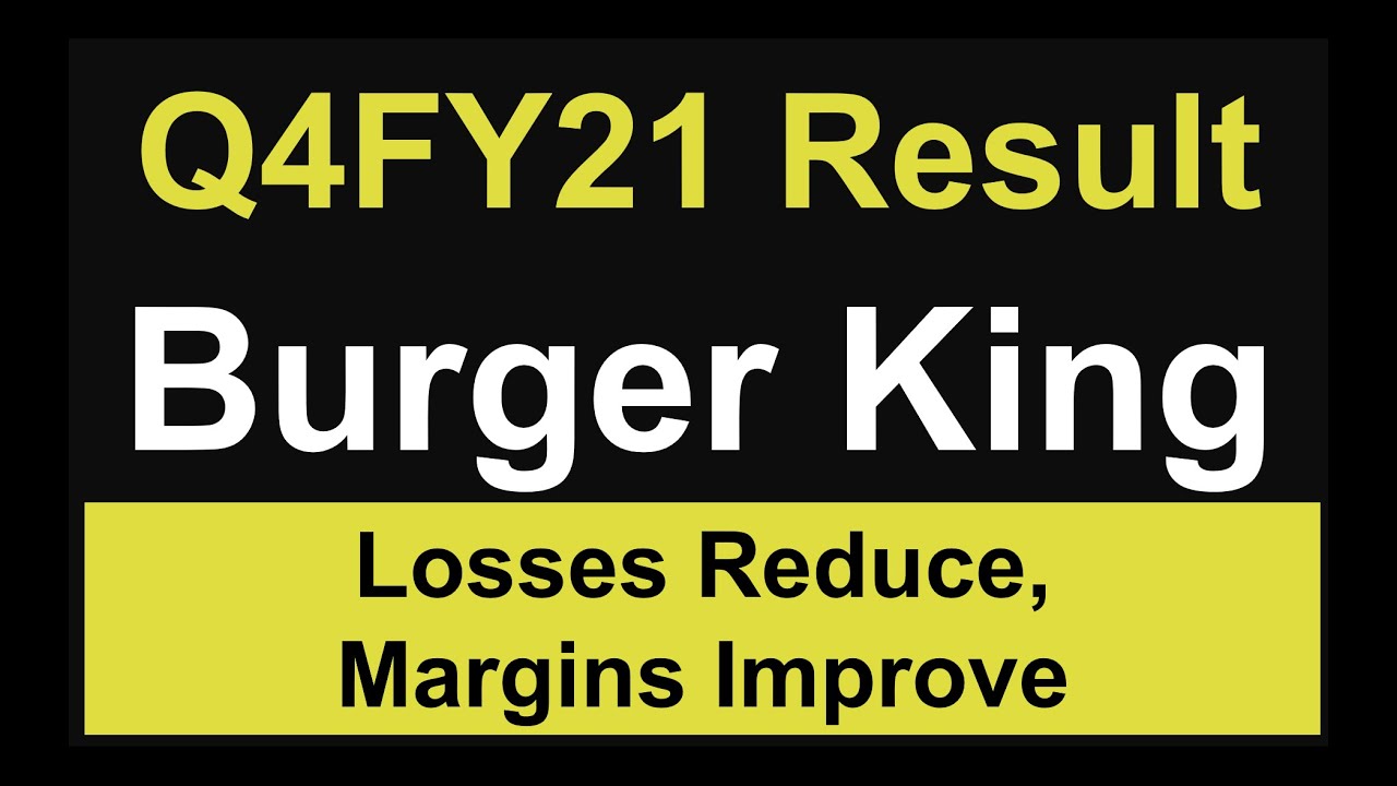 Burger King Q4 results 2021 | Burger King share latest news | Burger King Q4 results