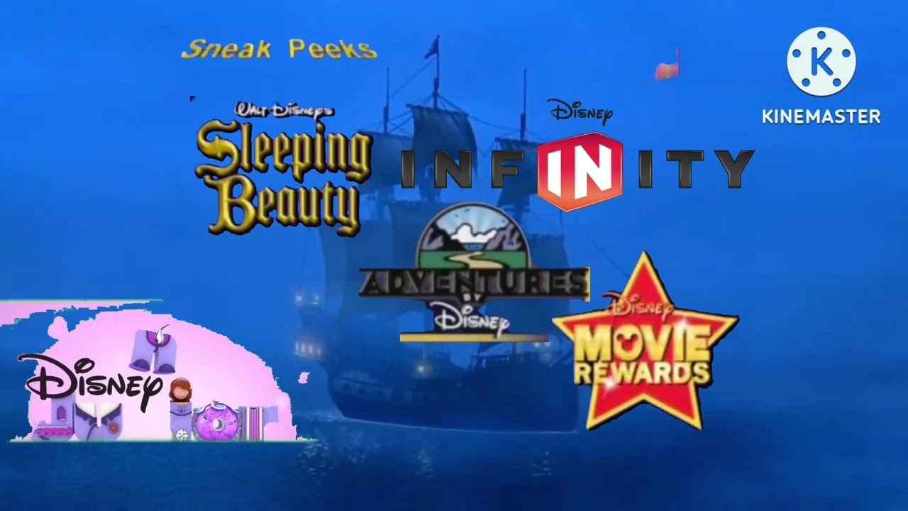 Sneak Peeks Menu to The Pirate Fairy 2014 DVD (what if?)