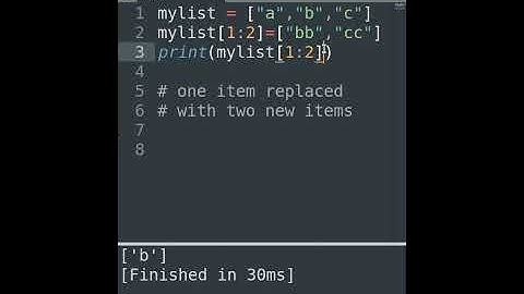 Change a Range of Item Values in python #pythonprogramming  #pythonforbeginners #python3  #python