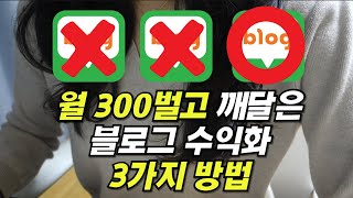 95퍼센트 이상의 블린이는 모르는 블로그 수익화 3가지 방법