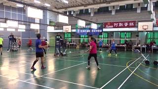 20180114弘欣盃(90)何浚豪+林素菊VS黃志文+林曼鈴(初賽)