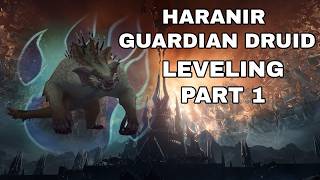 WoW Midnight Haranir Guardian Druid Leveling Gameplay - Shadowlands Part 1 No Commentary