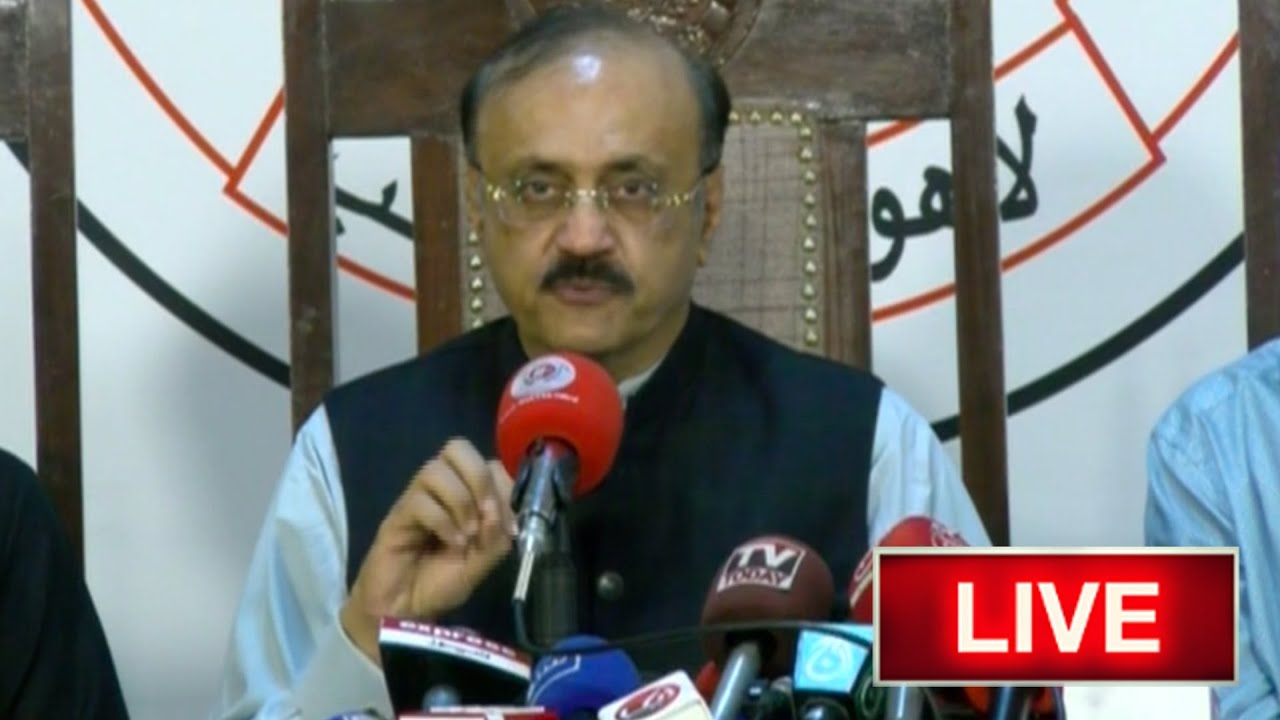 LIVE | Opposition Leader Punjab Assembly Malik Ahmad Khan Bhachar Media Talk