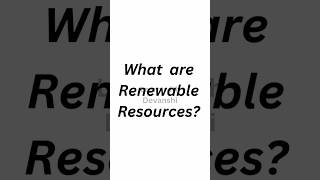 Renewable Resources #shorts #renewableresources #sst #resources #class8 #ncert #cbse