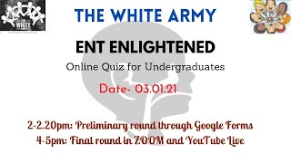 ENT ENLIGHTENED : Online quiz for undergraduates