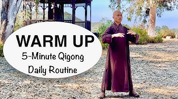 WARM UP | 5-Minute Qigong Daily to Easily Begin Your Exercise | Qigong For Beginners