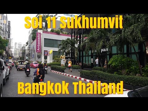 Walkabout on Sukhumvit Soi 11 Bangkok - nightlife area