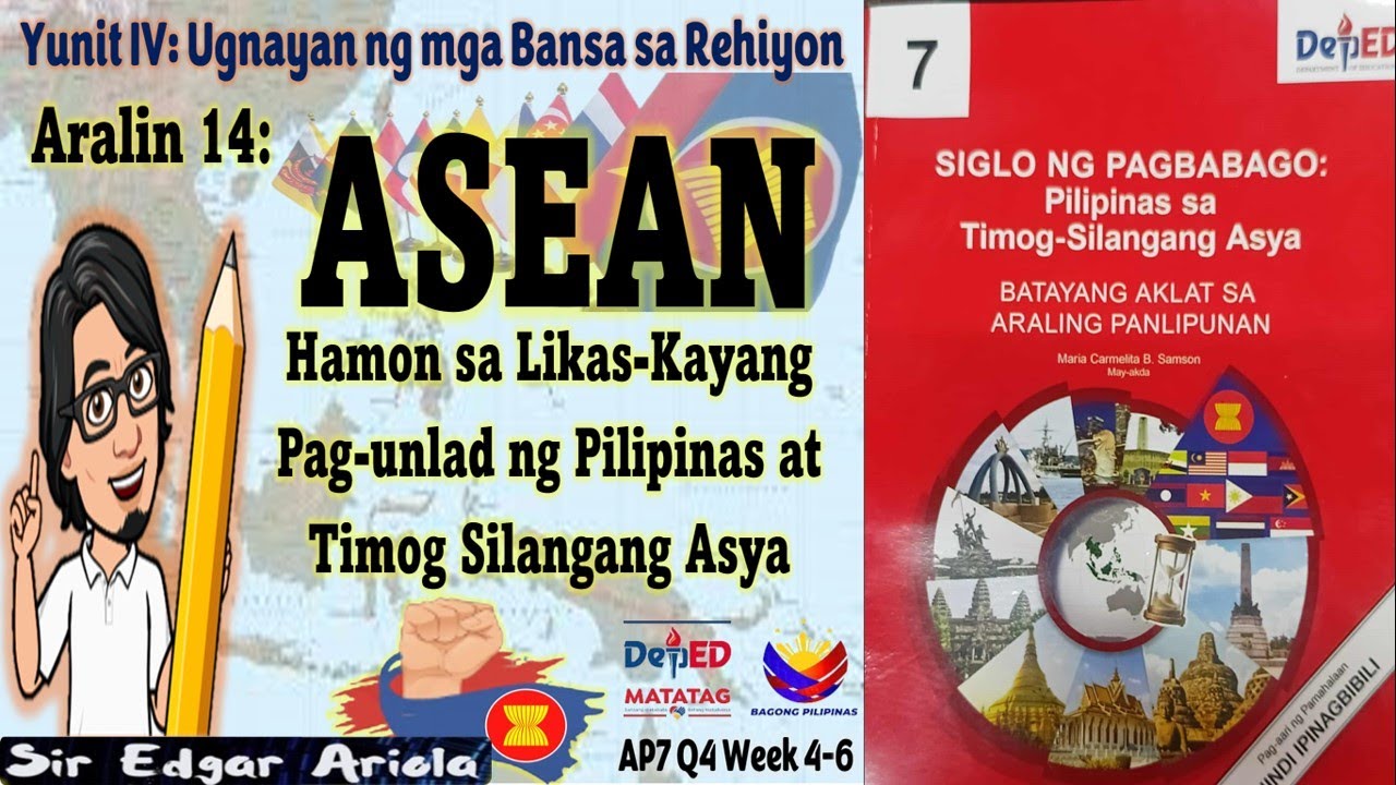 Ang ASEAN at Hamon sa Likas Kayang Pag unlad ng Pilipinas at ng Timog Silangang Asya AP7 Q4 Week 4-6