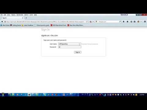 How to login to Email on web browser