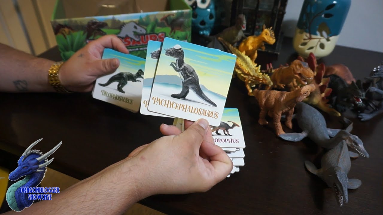 Great for Kids! Prextex Dinosaurs and Memory Card Game Showcase