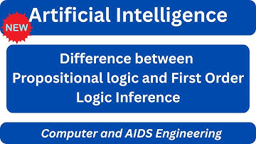 Difference between propositional and first order logic inference