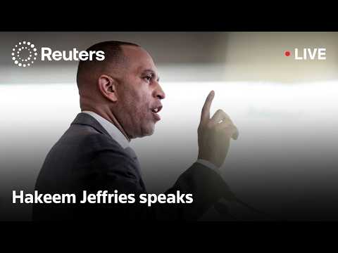 Hakeem Jeffries comenta posición demócrata ante cierre del gobierno
