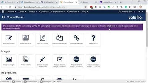 Editing Quicklinks in "Code Mirror" Mode
