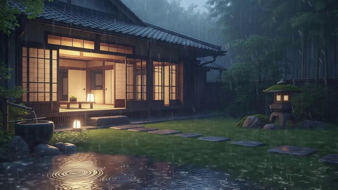Sleep Now With Heavy Rain — Live Relaxing Rain Sounds for Stress Relief & Insomnia Sleeping No Ads