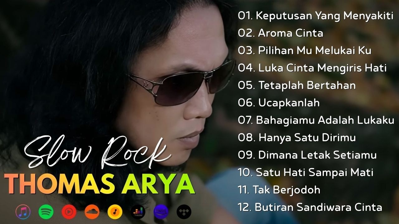 THOMAS ARYA FULL ALBUM TERBARU 2026 || SLOW ROCK MELAYU TERBAIK  & MELLOW MENYAYAT HATI