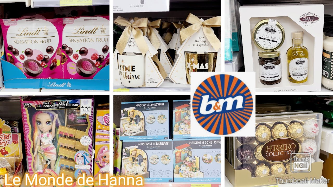 B&M FRANCE ARRIVAGE 07-12 BONS PLANS DU MOMENT ✨️✨️🎅