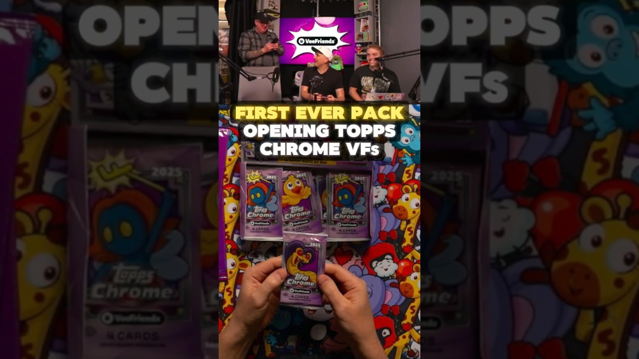 History Made: First-Ever VeeFriends Chrome Box Rip! 🚨