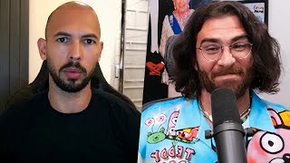 Andrew Tate FINALLY APOLOGIZES | Hasanabi reacts