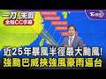 近25年暴風半徑最大颱風! 強颱巴威挾強風豪雨逼台 氣象署發布海上警報｜TVBS新聞 @TVBSNEWS01