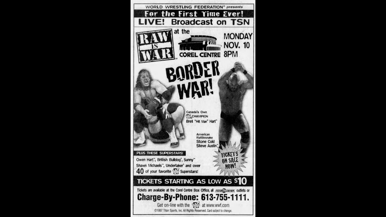 NOV. 24, 1997 WRESTLING OBSERVER NEWSLETTER MONTREAL SCREWJOB PART 2