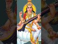 🌼 Maa Saraswati Ji Divine Blessings | Goddess of Knowledge, Wisdom & Music | HD Spiritual Wallpaper