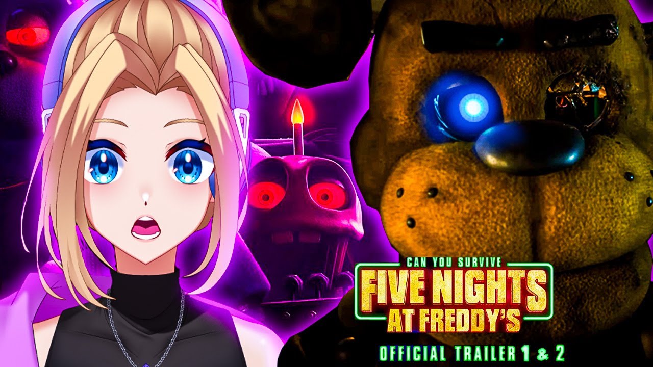 Watch The FNAF Movie Trailers With Me! - YouTube