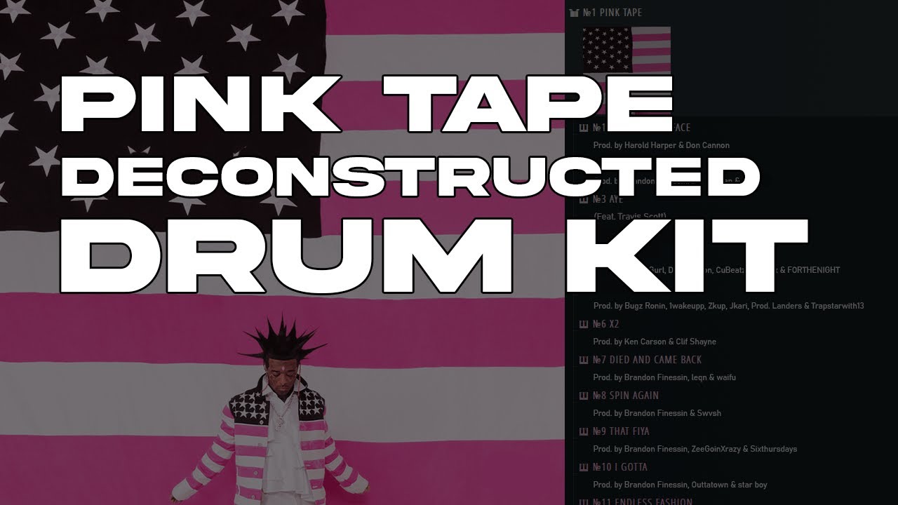 [FREE DRUM KIT] LIL UZI VERT "PINK TAPE" [850+ SOUNDS]
