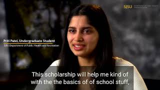 SJSU Student Scholarships - Public Health and Recreation