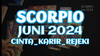 ZODIAK SCORPIO JUNI 2024♏ADA KABAR PESAN PENTING CINTA KARIR REJEKI❗ RAMALAN TAROT#tarot#ramalan