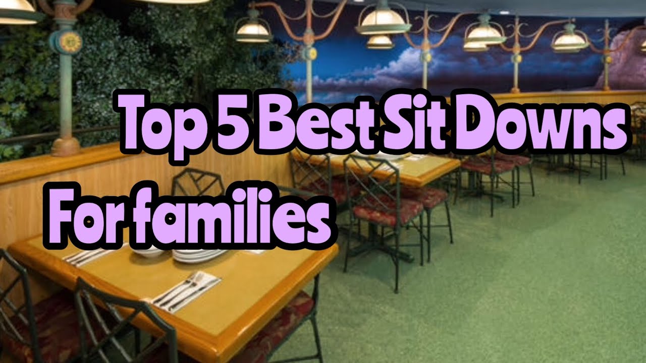 Best Family Sit Down Restaurants At Disney World! - YouTube