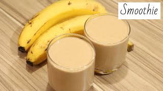 Banana Peanut Butter Yougurt Smoothie | Super Healthy & Super Tasty Drink | By Yasmin Huma Khan