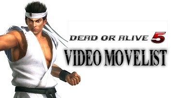 DOA 5 - Akira Command Training - Video Movelist