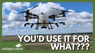 Real-world uses for todays agricultural spray drones