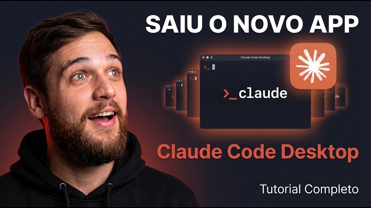 Claude Code Desktop App: Vibe Coding com 6 Agentes Paralelo (TUTORIAL ...