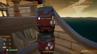 Sea of Thieves - New UI gives mouse focus to Windows Desktop.