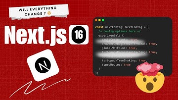 Next.js 16 SHOCKING Updates 🚨 Huge Changes You Must Know | Next.js 16 Breakdown & Goodbye Legacy