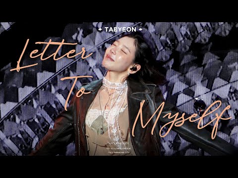Taeyeon 태연 'Letter To Myself' 4K 직캠 ㅣMadly Medley Festival (251019)