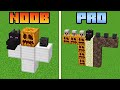 noob spawn boss vs pro !