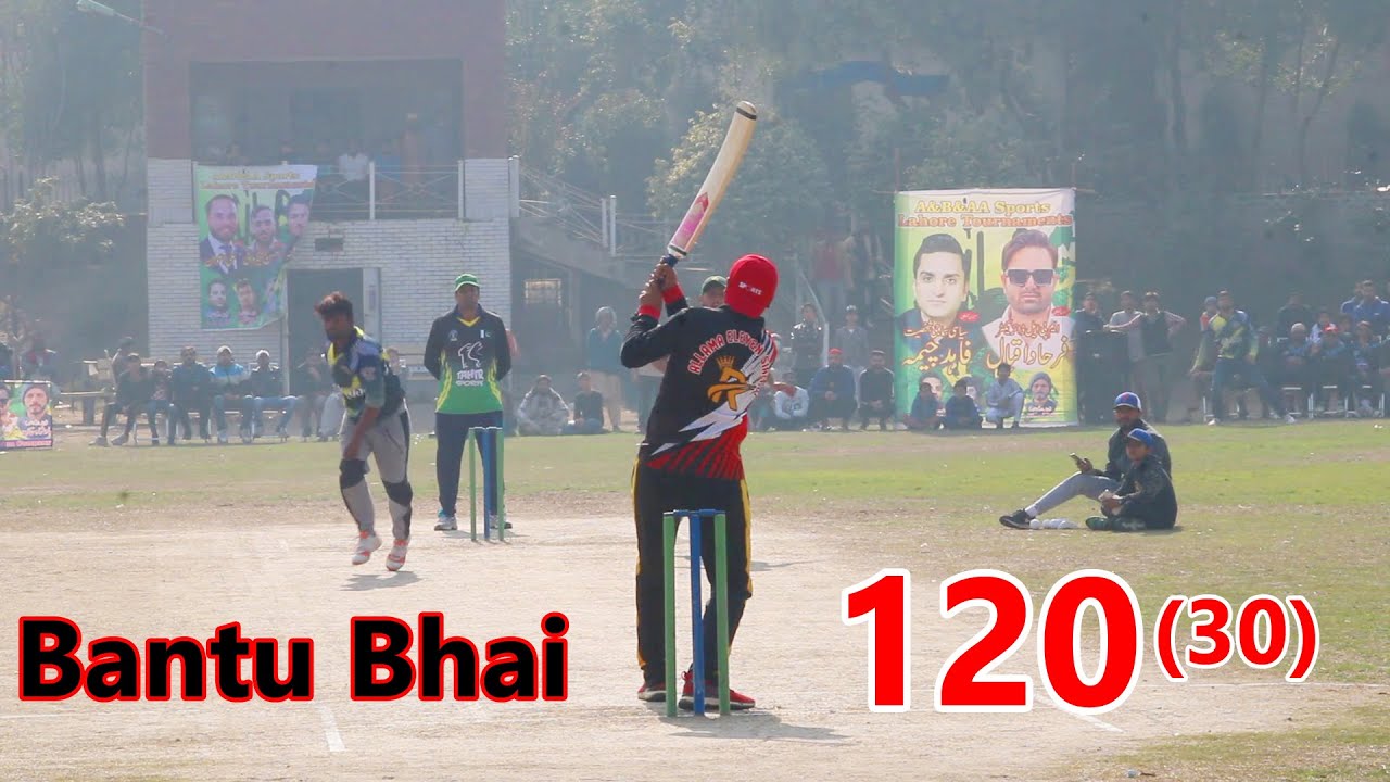 30 Balls 120 Runs Best Batting Bantu Bhai Arslan Butt 2021 Banto bhai ...