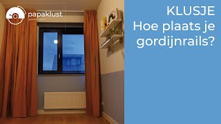 Hoe Plaats Je Gordijnrails?