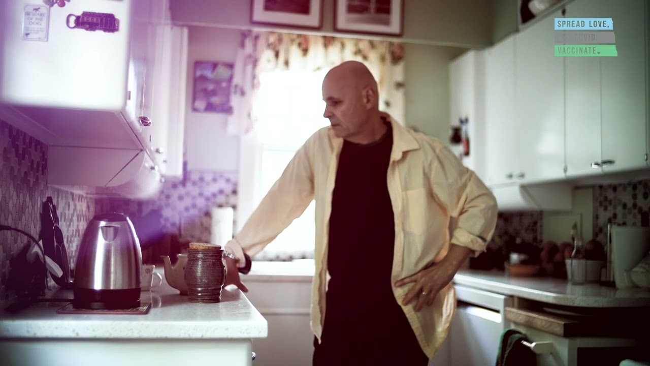 Spread love, not COVID. Vaccinate. with Ross