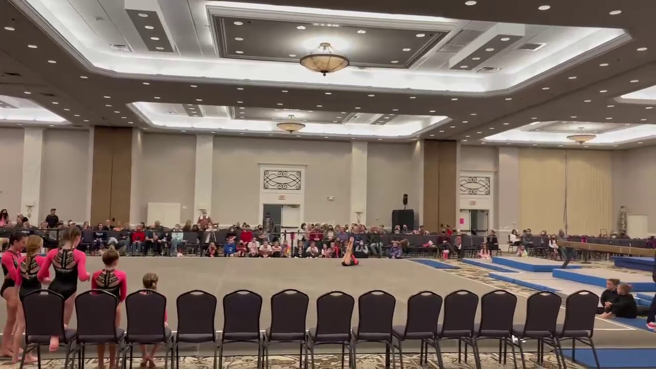 Xcel Gold 10.0 floor routine