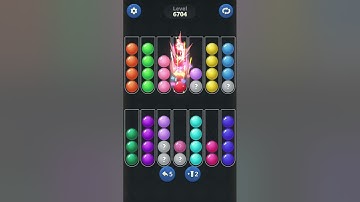 Ball Sort by Infinite Joy: Levels 6703, 6704, 6705