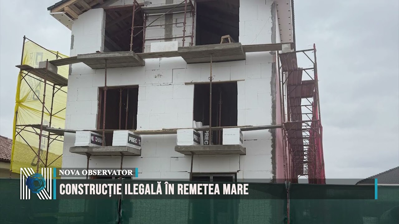 Construcție ilegală în Remetea Mare Construcție ilegală în Remetea Mare