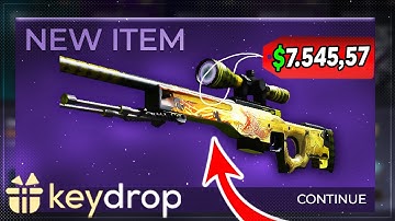 KEYDROP DRAGON LORE CASE UNBOXING!! CS2 CASE OPENING! Keydrop Promo Code 2025