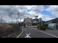 [drive japan]長野県渋温泉街-湯田中駅周辺の風景(Nagano Shibu-Yudanaka)