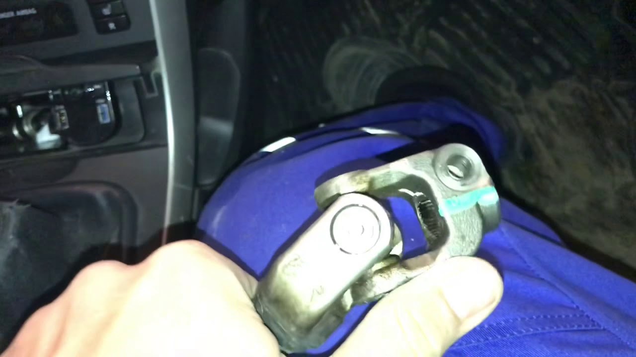 Стук в рулевой колонке тойота королла 150 - 83 фото