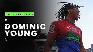 Dominic Young's 2023 try-scoring season | NRL