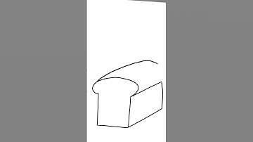 #easydrawing #doodle #shorts Draw a simple Bread