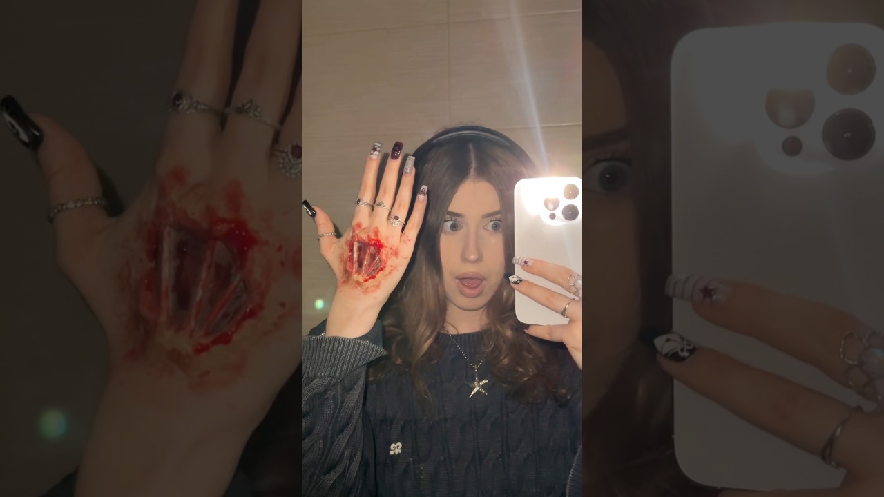 DIY Scar WAX And FAKE BLOOD Halloween SFX Makeup TUTORIAL